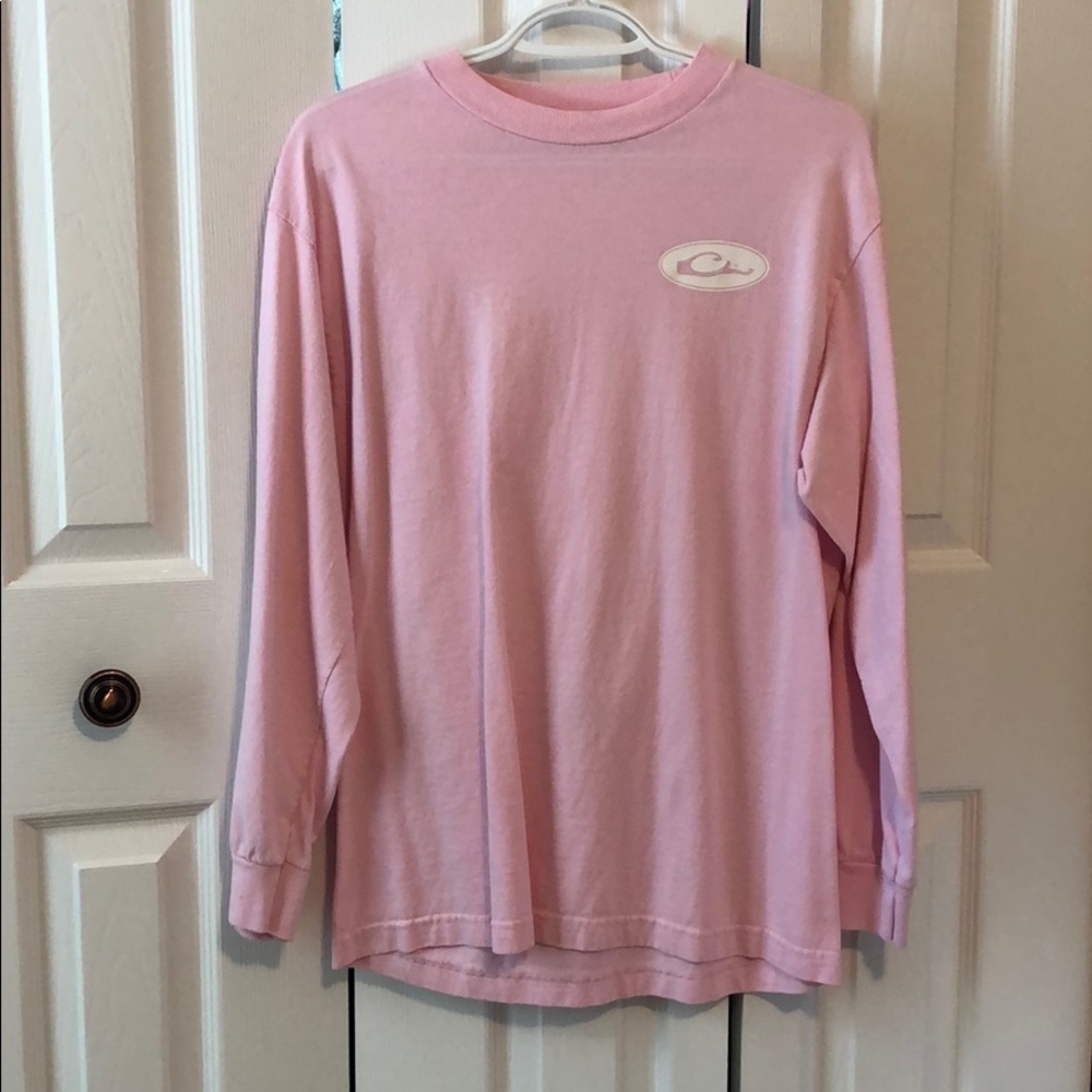 Long sleeve light pink Drake shirt